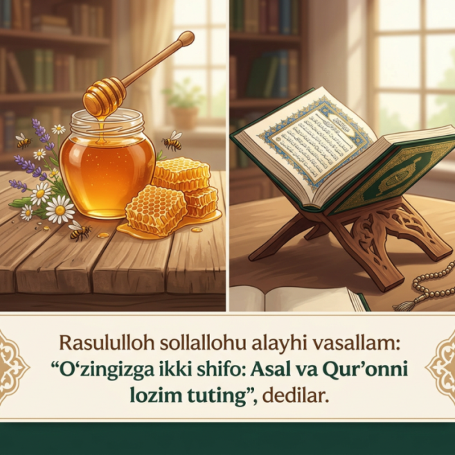 Nabaviy tabobat mahsulotlari: asal