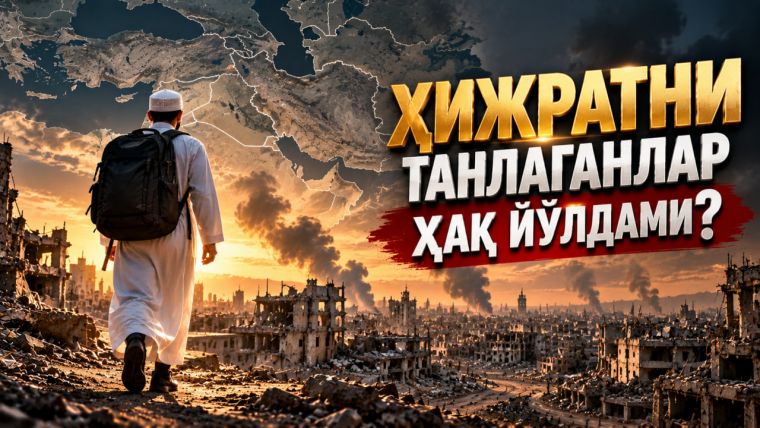ҲИЖРАТНИ ТАНЛАГАНЛАР ҲАҚ ЙЎЛДАМИ?