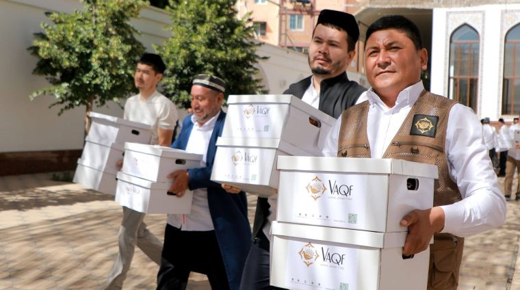 Toshkentda ham ehson tadbiri o‘tkazildi
