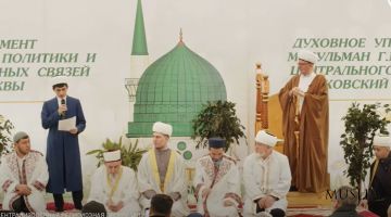 Muftiy hazratlarining Ramazon hayiti tabriklari Rossiya musulmonlariga etkazildi