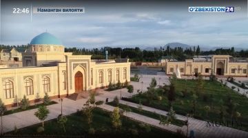 Sulton Uvays Qaraniy ziyoratgohi majmuasining ochilishi