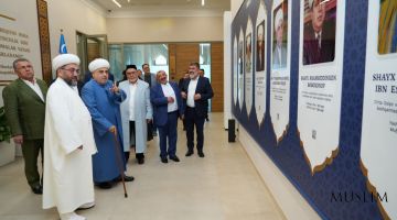 Шайхулислом Оллоҳшукур Пошозода юртимиздаги бунёдкорлик ва маърифий ишларни юксак эътироф этди