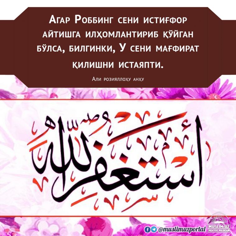 Нишонга урилган гаплар: “Зулматда яшайдиган киши нурга душманга муомала қилгандек муносабатда бўлади”