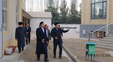 Поп тумани имомлари билан учрашилиб, масжидлар ҳолати ўрганилди