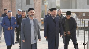«Робия ҳожи она» масжиди янги хонақоҳига илк ғишт қўйилди