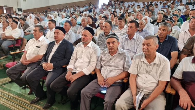 Qozi domla Ellikqal’a tumanida bo‘ldi