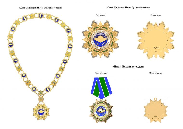 “Имом Бухорий” ордени таъсис этилди
