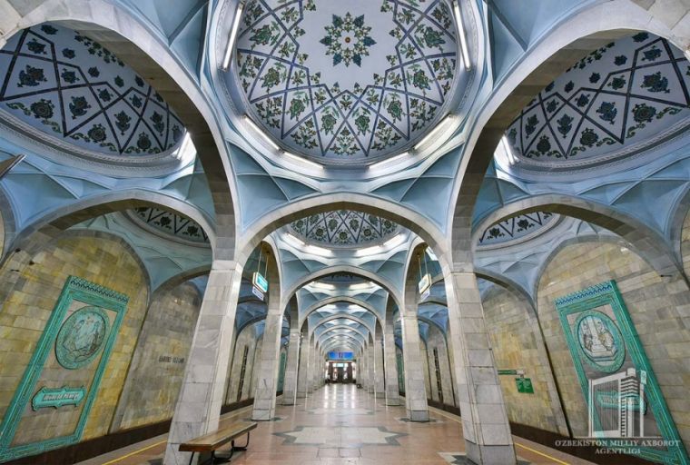 Dunyodagi eng go‘zal metrolar ro‘yxatida “A.Navoiy” metro bekati ham bor