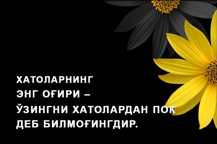 Нишонга урилган гаплар: “Донишманд қўли билан Ойга ишора қилганда, жоҳил бармоққа қарайди”