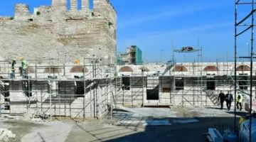 Реставрация османской мечети в Стамбуле 
