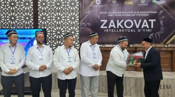 Жиззахлик имомлар “Заковат”да беллашди! 