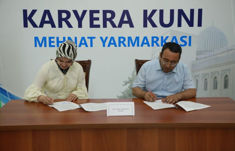 Bitiruvchi talabalar bilan ish beruvchi tashkilotlar uchrashuvi