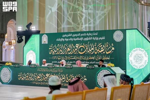 Saudiya Arabistoni xalqaro qorilar tanlovining ikkinchi kunida 33 nafar ishtirokchi o‘zaro bellashdi