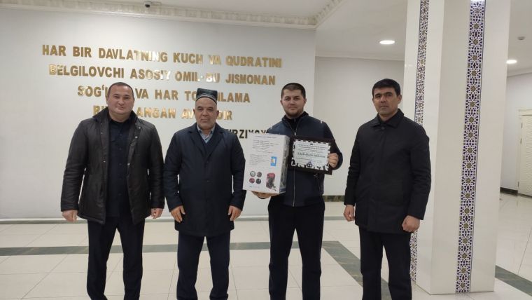 Қашқадарё имомлари ўртасидаги спорт мусобақаси финали ўтказилди 