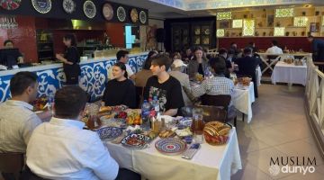 В честь Курбан-хайита в Санкт-Петербурге прошёл праздничный ужин для соотечественников