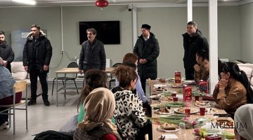В Ленинградской области прошёл ифтар для граждан Узбекистана