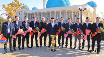 Musobaqa g‘oliblari kutib olindi