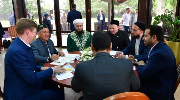 Раис Татарстана встретился с генсеком Совета мусульманских старейшин