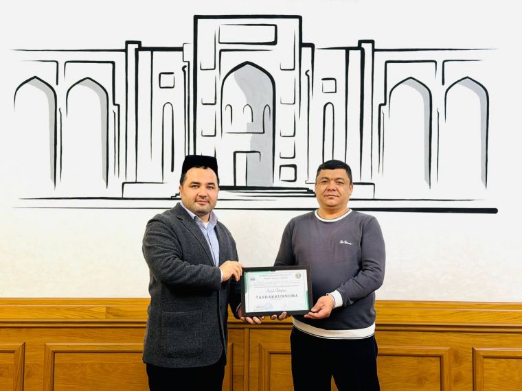 Yil yakuni munosabati bilan moliyaviy hisobchilar taqdirlandi