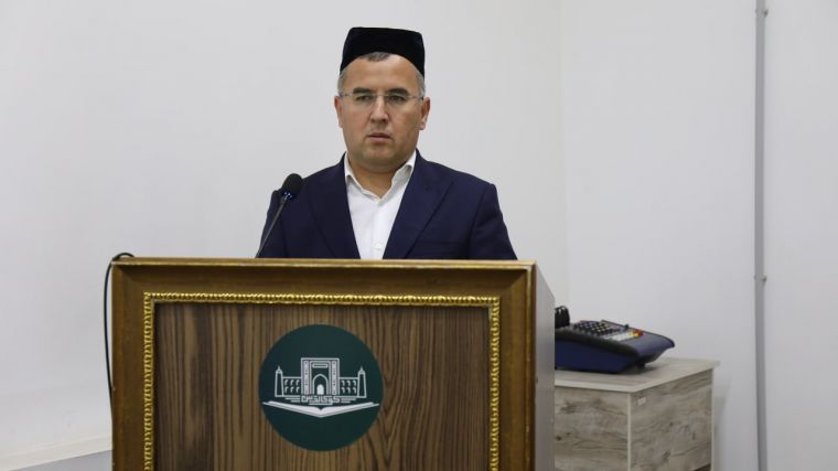 Muftiy hazratlarining qutlovi o‘qib eshittirildi