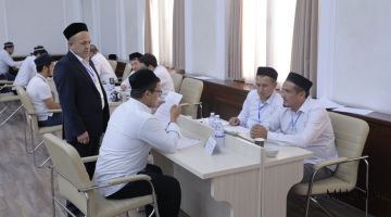 Ҳадис илми мактабига кириш имтиҳони бошланди