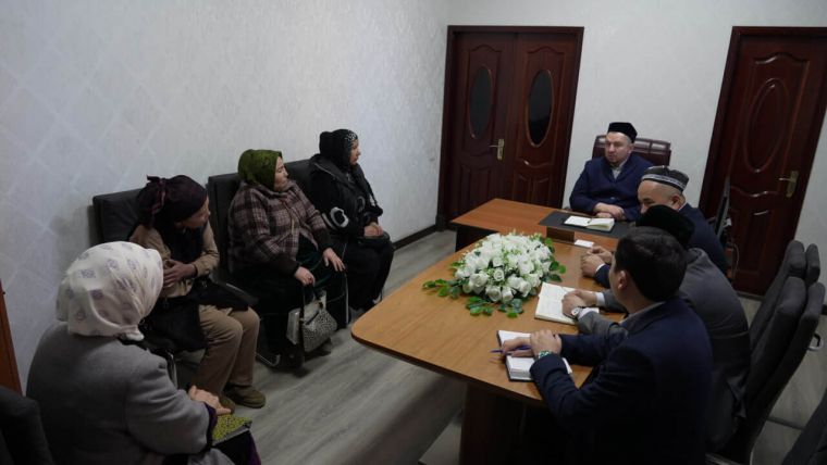 Диний идорада навбатдаги фуқаролар қабули ўтказилди