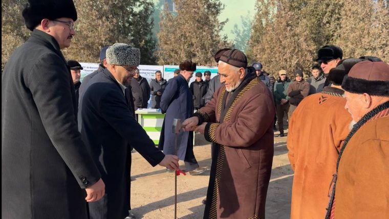Xorazmda yana bir masjidni qayta qurish boshlandi (foto+)