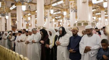 Масжидун Набавийни бир ҳафтада 5 миллион киши зиёрат қилди
