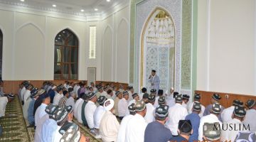 Taraveh in the new mosque
