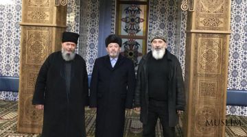 أجرى سماحة المفتي الشيخ عثمان خان عليموف لقاءات في منطقة ستوربول