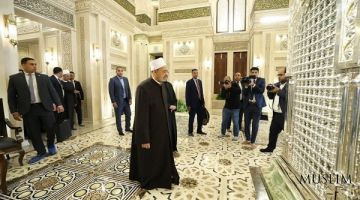 Шейх Аль-Азхар посетил мечеть Хазрат Зайнаб (мир ей) в Каире