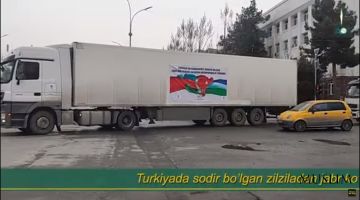 “Vaqf” fondi Turkiyaga navbatdagi zaruriy xayriya yuklarini jo'natdi