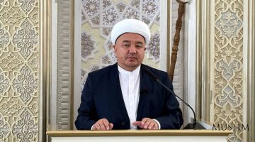 Qoraqalpog‘iston musulmonlari qoziyoti qozisi Chimboy tumanidagi «Xon» jome masjidida juma namozini o‘qidi