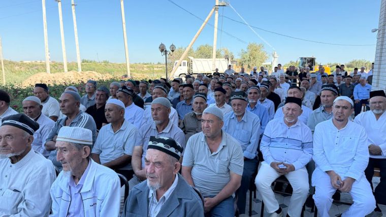 Ҳазораспда “Ҳазрати Шайх Муҳаммад Амин” масжиди фойдаланишга топширилди