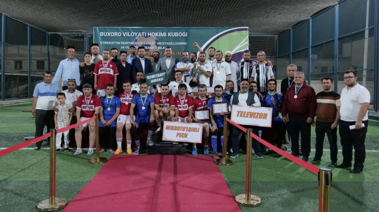 Buxoroda diniy soha vakillari o‘rtasida futbol musobaqasi o‘tkazildi