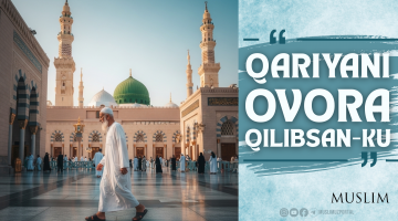 Qariyani ovora qilibsan-ku
