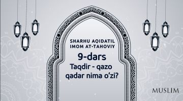 Taqdir-qazo qadar nima o'zi?