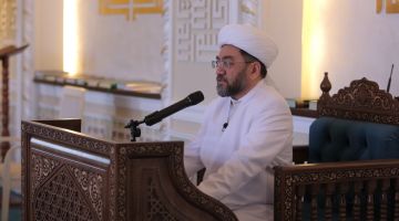 Muftiy hazrat haj ziyorati taassuroti va hojilik martabasi haqida go'zal mav'iza qildilar (Fotolavha)