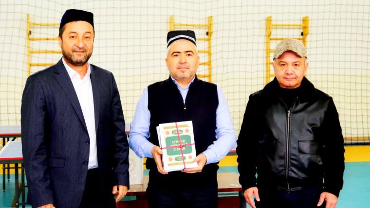 Бухоро вилоятида имом-хатиб ва имом ноиблар ўртасида стол тенниси мусобақаси ўтказилди