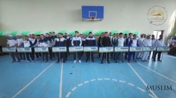 Hidoya” o'rta maxsus islom bilim yurti mezbonligida bo'lib o'tayotgan “Barkamol avlod-2022” sport musobaqasidagi qur'a tashlash marosimidan videolavha