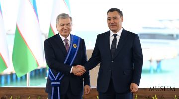 Ўзбекистон Президенти I даражали “Манас” ордени билан тақдирланди