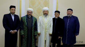 O'zbekiston va Qozog'iston muftiylari hamkorlik istiqbollarini muhokama qildilar