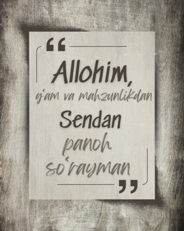 Қалбингизни ўз қўлингиз билан парчаламанг