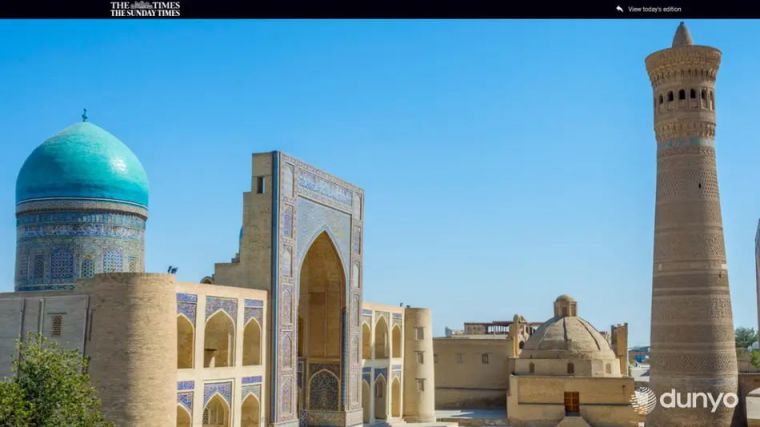 «The Times»: Древняя история и современный комфорт - формула туристического успеха Узбекистана