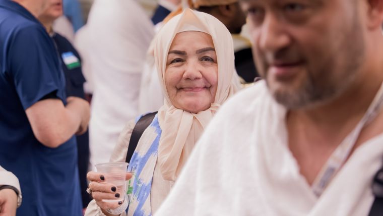 Makkai mukarramada ziyoratchilar katta ehtirom bilan kutib olindi
