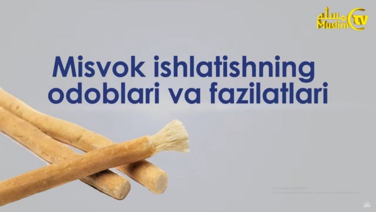 Misvok ishlatishning odoblari va fazilatlari (video)