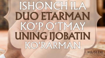 Аллоҳ сизга берган неъматларни ҳисоблаб кўринг