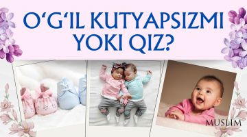 Ўғил кутяпсизми ёки қиз?