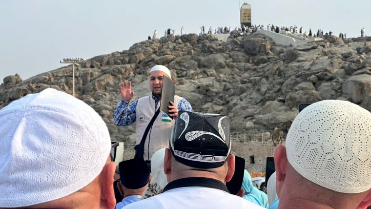 Ҳамюртларимиз муборак сафарда (фото+)