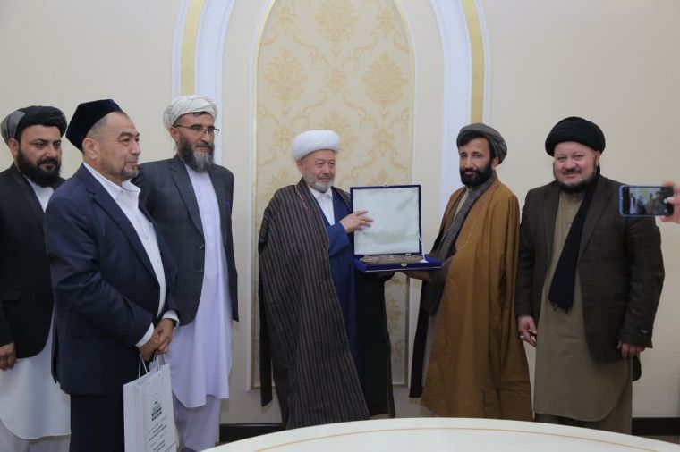 Муфтий ҳазратлари Афғонистон делегациясини қабул қилди